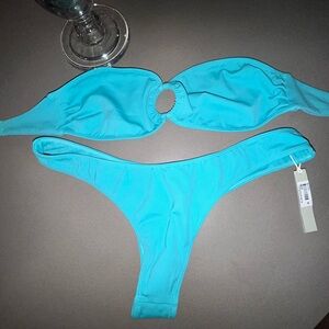 Vibrant Turquoise Bikini Set
